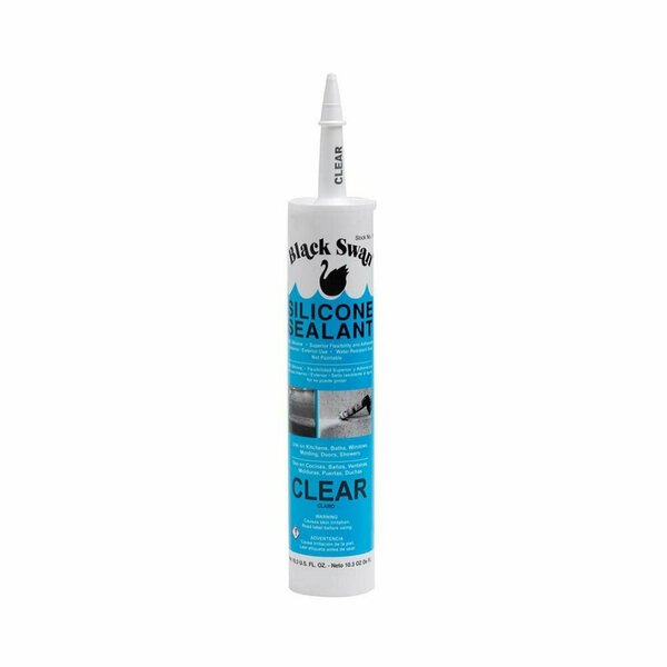 Thrifco Plumbing 3 Oz Silicone Sealant-Clear 6313018